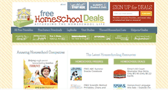 Desktop Screenshot of freehomeschooldeals.com